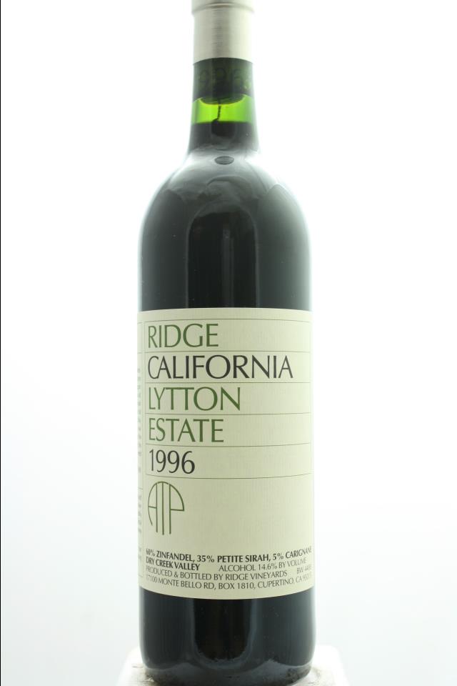 Ridge Vineyards Lytton Estate ATP 1996