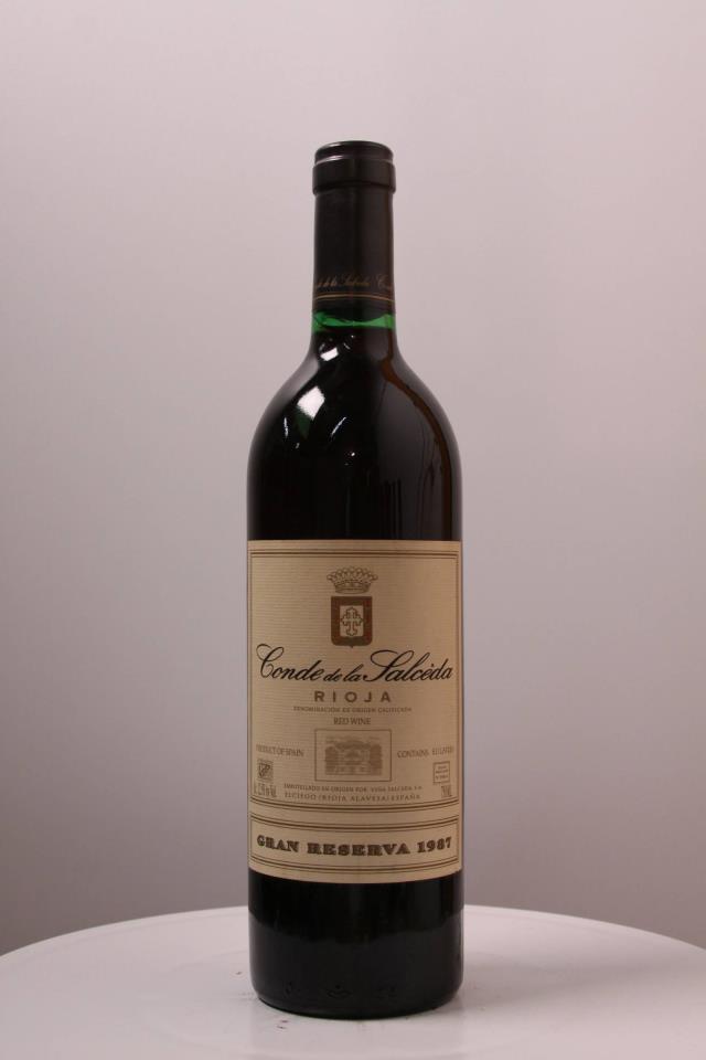 Conde de la Salceda Rioja Gran Reserva 1987