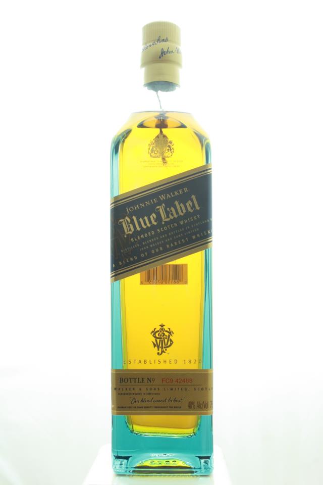 Johnnie Walker Blended Scotch Whisky Blue Label Drinking Glass Edition NV