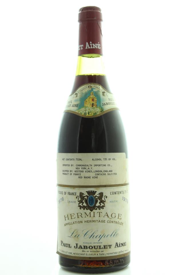 Paul Jaboulet Aîné Hermitage La Chapelle 1978