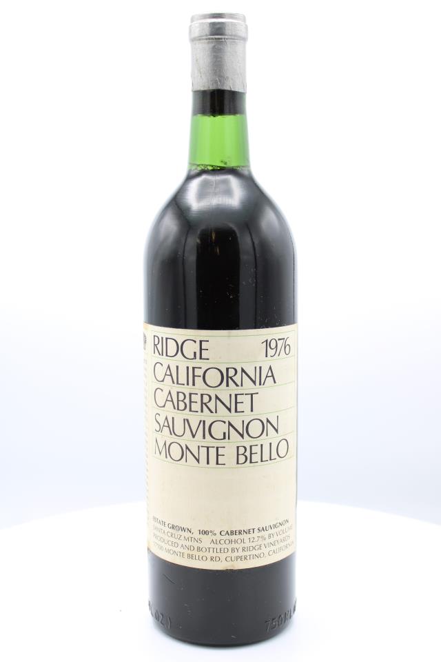 Ridge Vineyards Monte Bello 1976