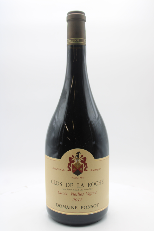 Domaine Ponsot Clos de la Roche Cuvée Vieilles Vignes 2012