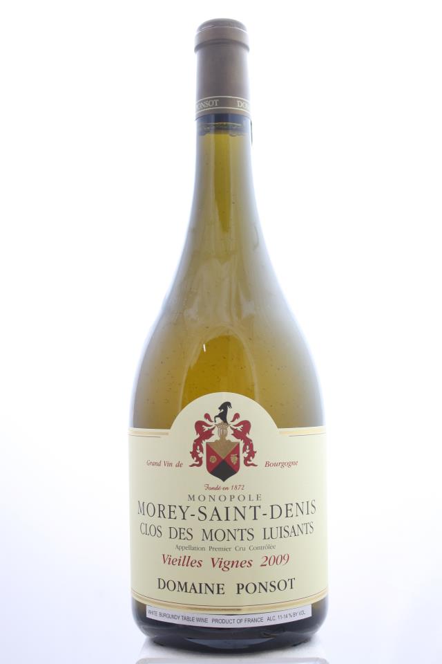 Ponsot Morey-Saint-Denis Clos des Monts Luisants Vieilles Vignes Blanc 2009