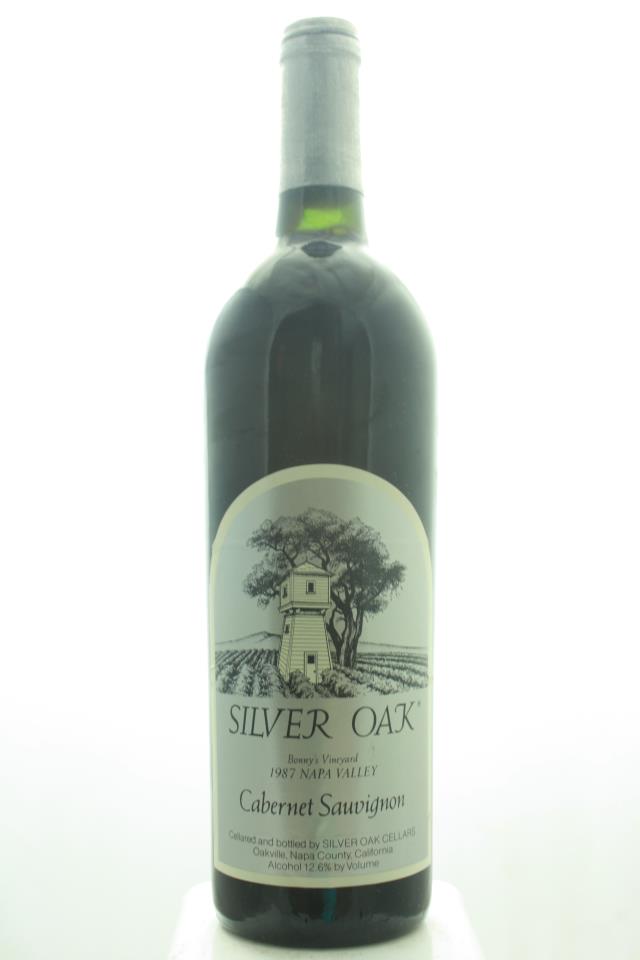 Silver Oak Cabernet Sauvignon Bonny`s Vineyard 1987