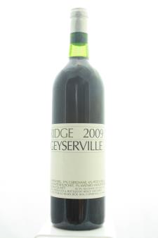 Ridge Vineyards Proprietary Red Geyserville 2009