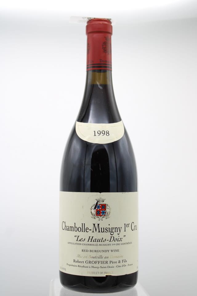 R. Groffier Chambolle Musigny Les Hauts Doix 1998