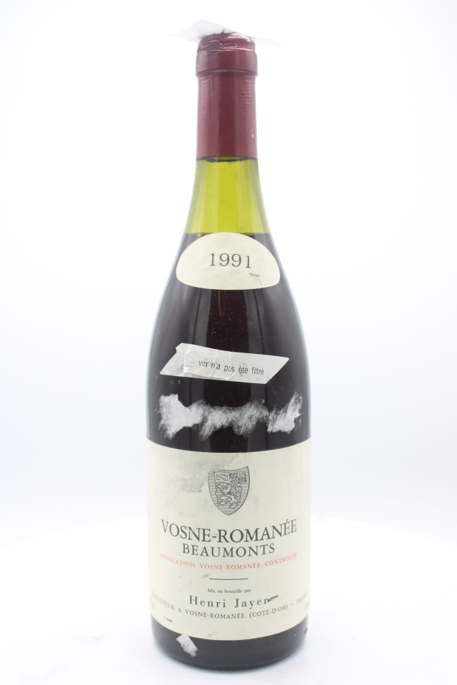 Henri Jayer Vosne-Romanée Les Beaux Monts 1991