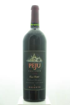 Peju Province Winery Cabernet Sauvignon Estate Reserve 1998