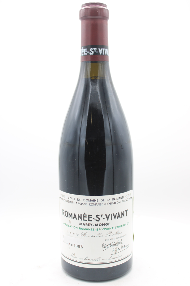 Domaine de la Romanée-Conti Romanée St. Vivant Marey Monge 1996