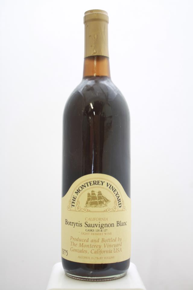 Monterey Peninsula Vineyard Sauvignon Blanc Botrytis Casks 126 & 127 1975