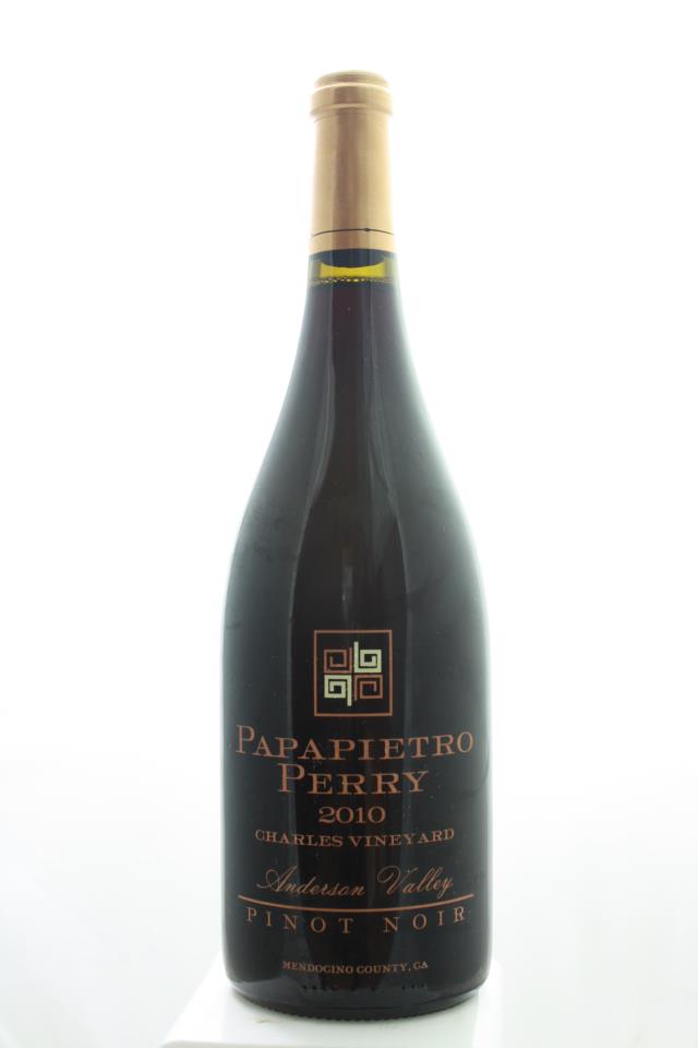 Papapietro Perry Pinot Noir Charles Vineyard 2010