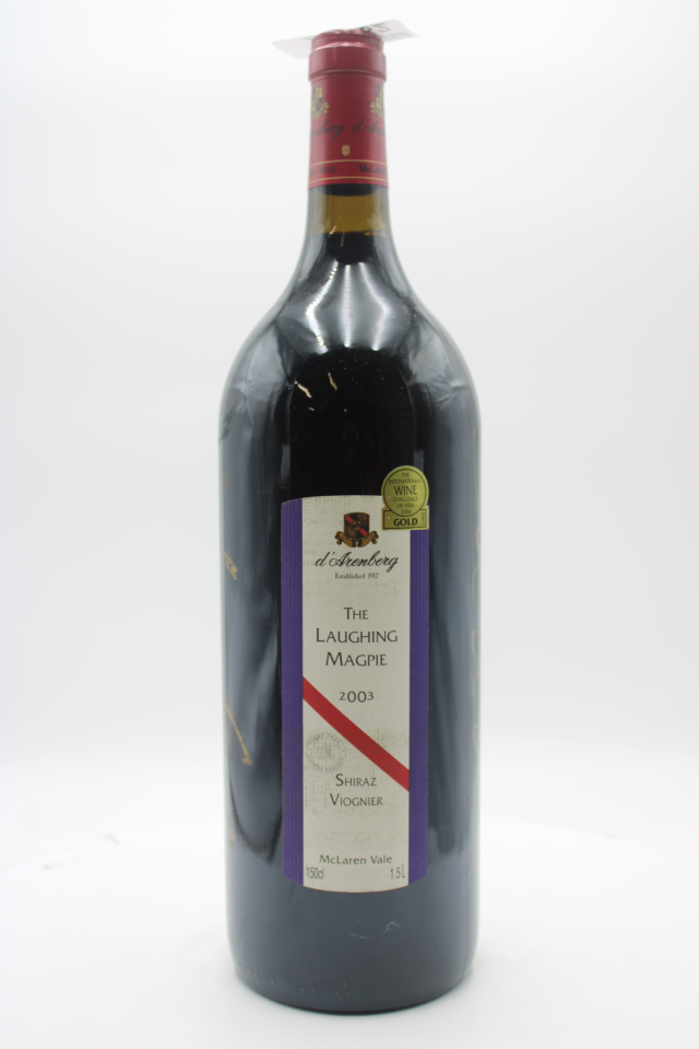 d`Arenberg Shiraz / Viognier The Laughing Magpie 2003