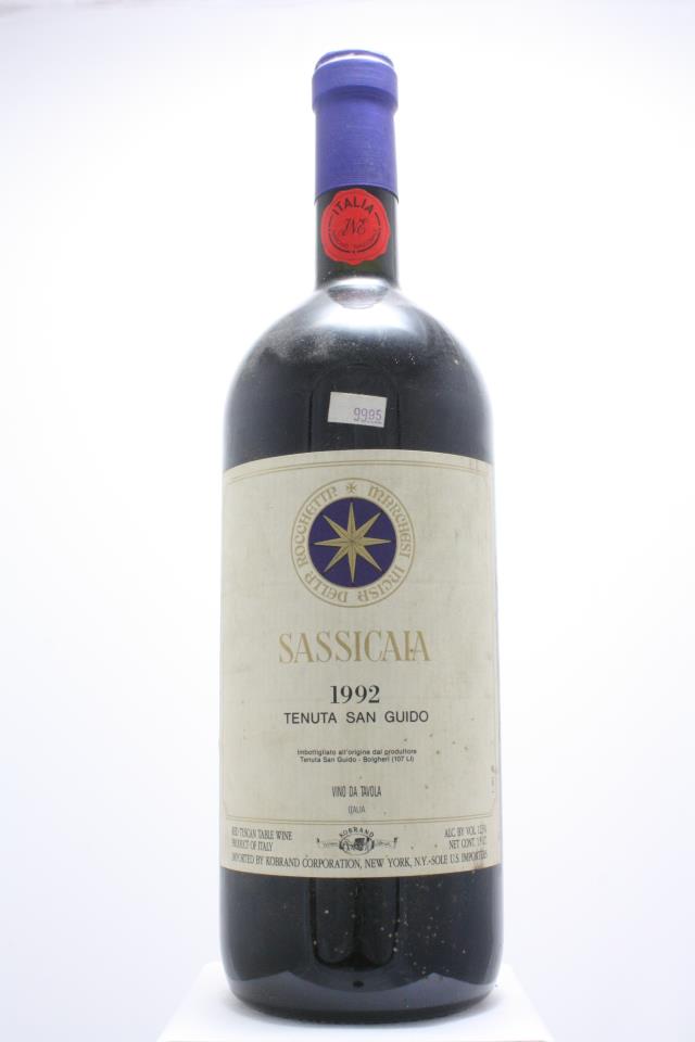 Tenuta San Guido Sassicaia 1992