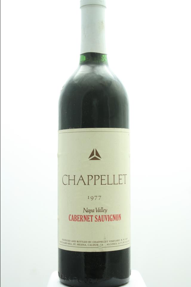 Chappellet Cabernet Sauvignon 1977