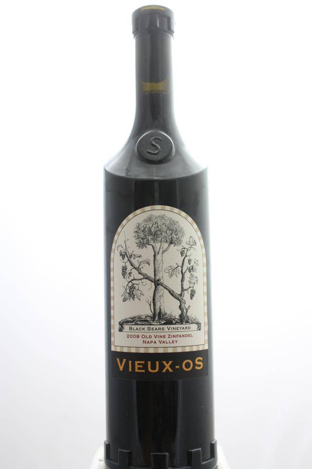 Schrader Zinfandel Old Vine Vieux-OS Black Sears Vineyard 2009