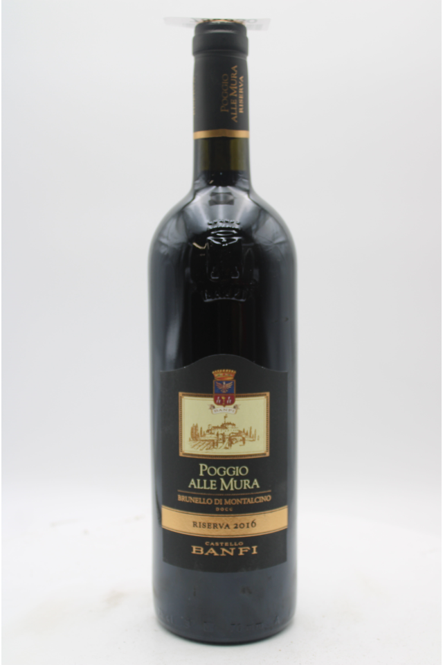 Banfi Brunello di Montalcino Poggio Alle Mura Riserva 2016