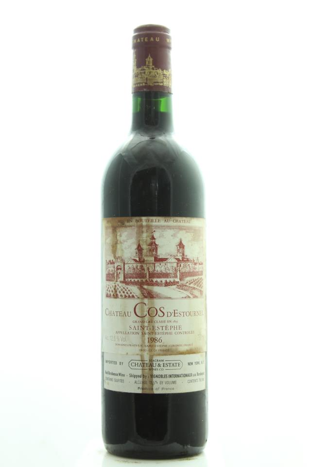 Cos d'Estournel 1986