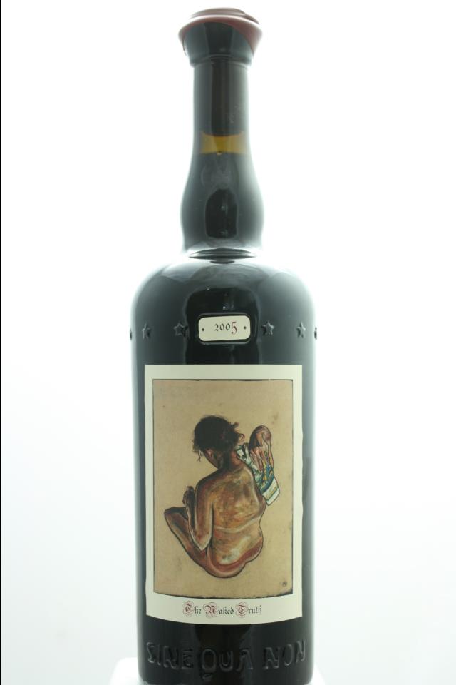 Sine Qua Non Grenache Estate The Naked Truth Eleven Confessions Vineyard 2005