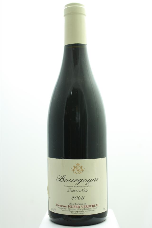 Huber-Verdereau Bourgogne 2008