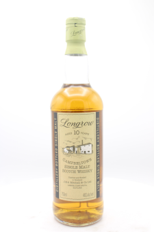 Longrow (J. & A. Mitchell & Co.) Campbeltown Single Malt Scotch Whisky Aged-10-Years NV