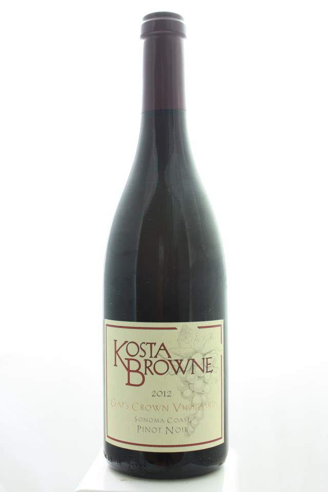 Kosta Browne Pinot Noir Gap's Crown Vineyard 2012