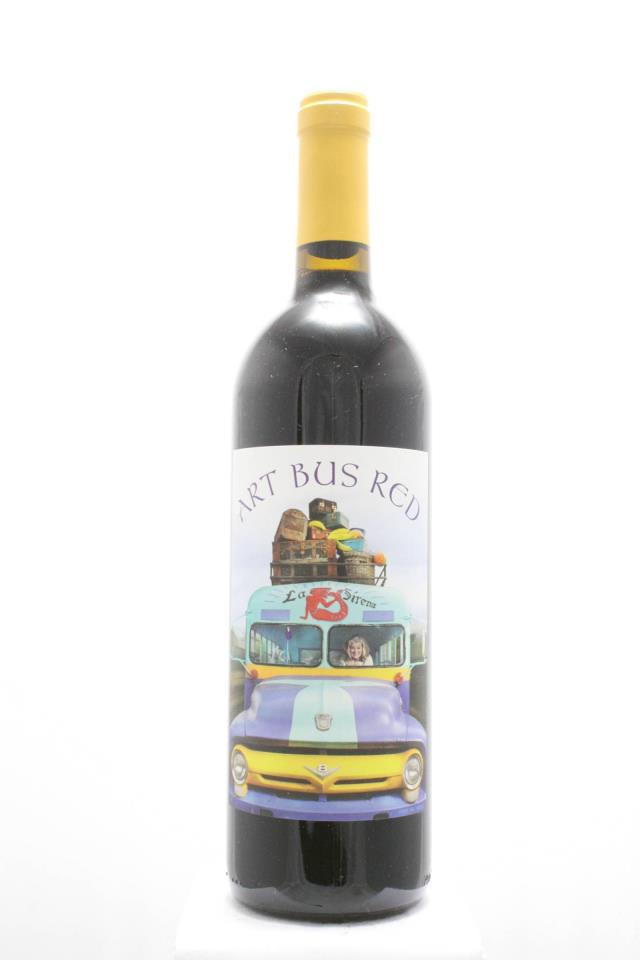 La Sirena Art Bus Red Barrett Estate Vineyard 2009