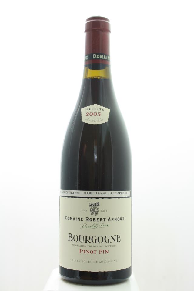 Robert Arnoux Bourgogne Pinot Fin 2005