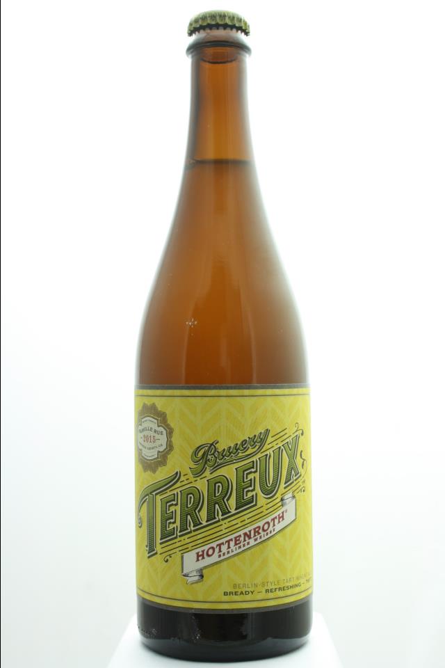 The Bruery Terreux Hottenroth Berliner Weisse Berlin-Style Tart Wheat Ale 2015