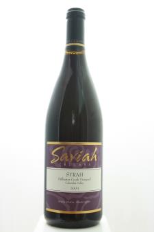 Saviah Cellars Syrah Stillwater Creek Vineyard 2003