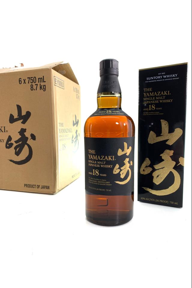 Suntory The Yamazaki Single Malt Japanese Whisky 18-Year-Old NV