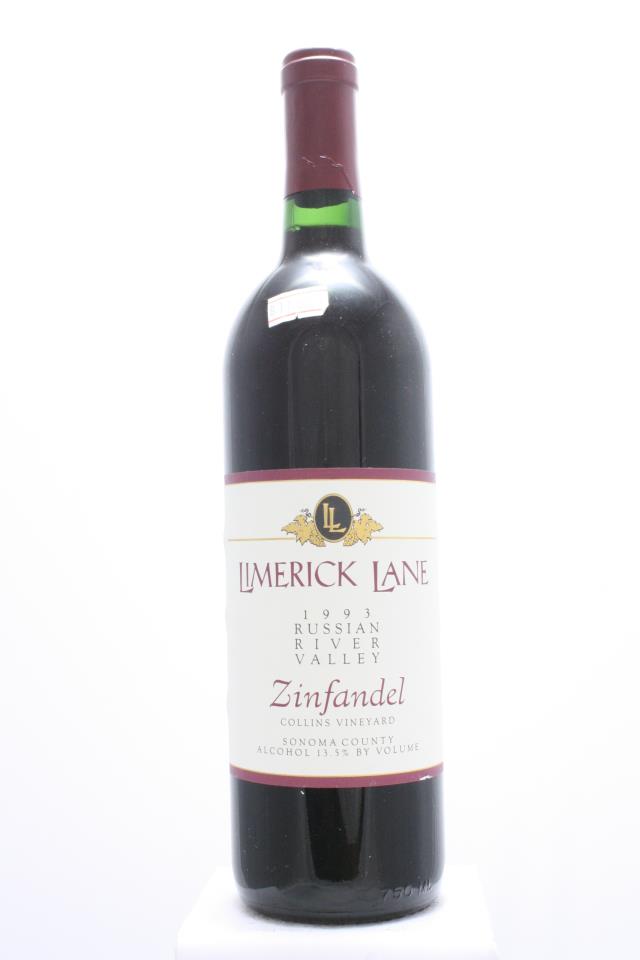 Limerick Lane Zinfandel Collins Vineyard 1993