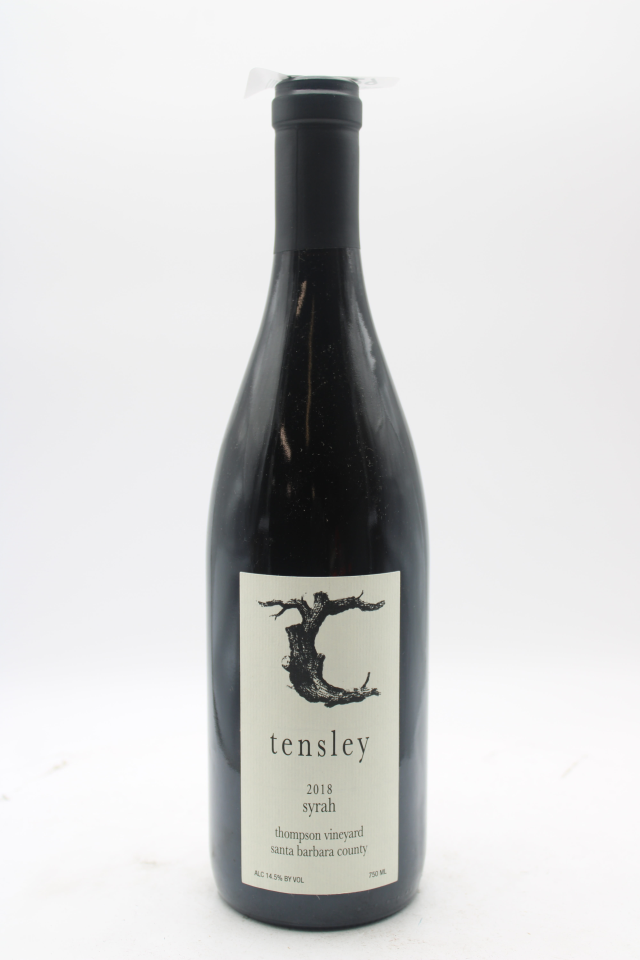 Tensley Syrah Thompson Vineyard 2018