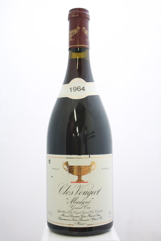 Gros F&S Clos Vougeot Musigni 1964
