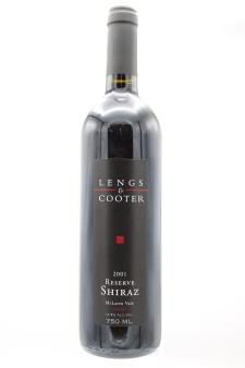 Lengs + Cooter Shiraz Reserve 2001