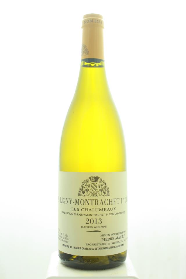 Pierre Matrot Puligny-Montrachet Les Chalumeaux 2013