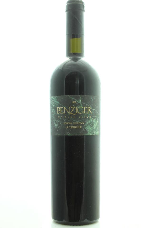 Benziger Proprietary Red Tribute 1987