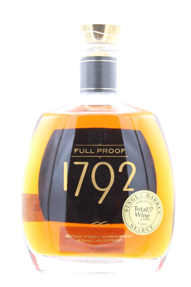 Barton 1792 Kentucky Straight Bourbon Whiskey Full Proof Single Barrel Select NV