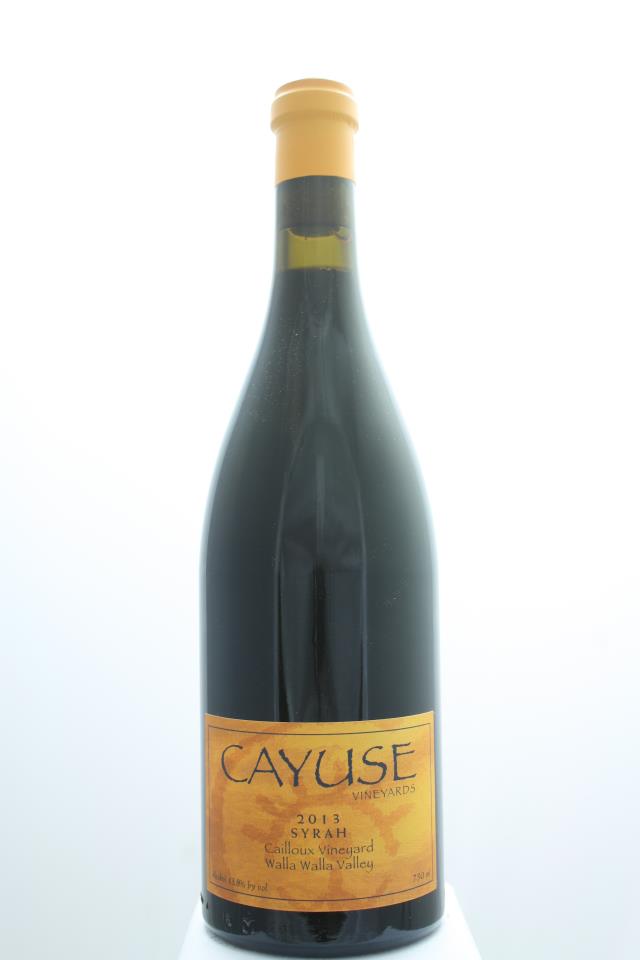 Cayuse Vineyards Syrah Cailloux Vineyard 2013