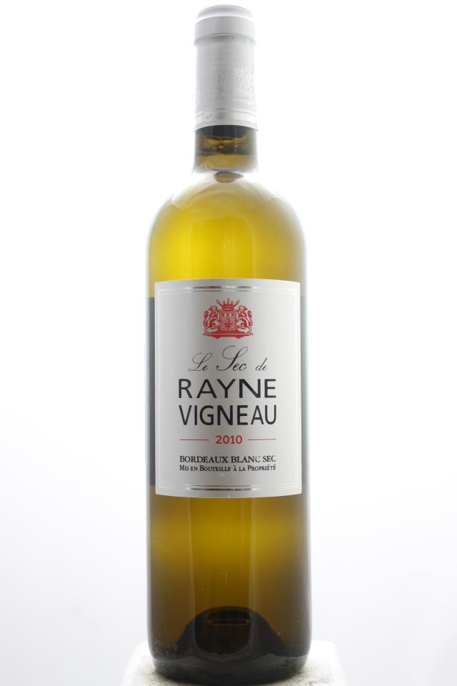 Le Sec de Rayne Vigneau 2010