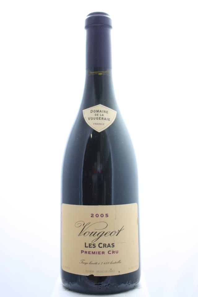 Domaine de La Vougeraie Vougeot Les Cras 2005
