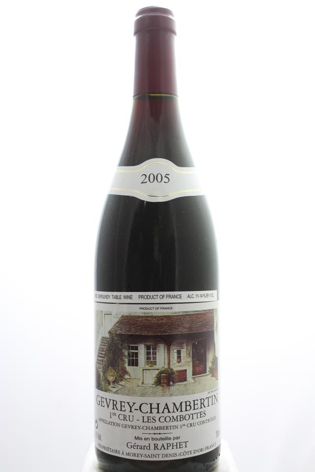 Gérard Raphet Gevrey-Chambertin Les Combottes 2005