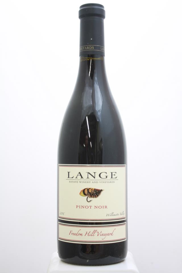 Lange Pinot Noir Freedom Hill Vineyard 2016
