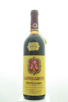 Castelli Del Grevepesa Chianti Classico Castelgreve 1978