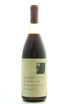 Bethel Heights Vineyard Pinot Noir Estate Reserve 1988