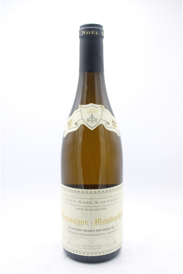 Jean Noel Gagnard Chassagne-Montrachet Blanchot Dessus 2008