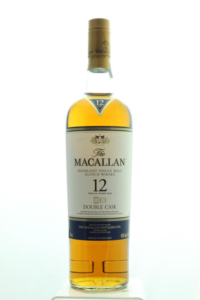 The Macallan Highland Single Malt Scotch Whisky Double Cask 12-Years-Old NV