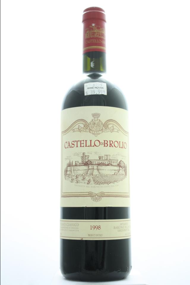 Ricasoli Chianti Classico Castello di Brolio 1998
