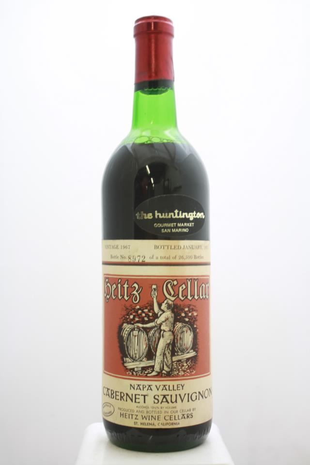 Heitz Cellar Cabernet Sauvignon Martha's Vineyard 1967