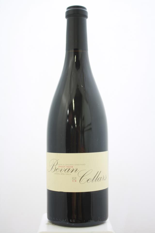 Bevan Cellars Pinot Noir Rita's Crown Vineyard 2013