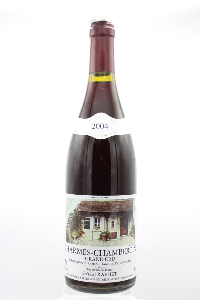 Raphet Charmes Chambertin 2004